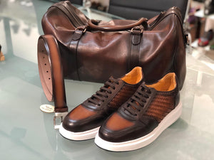 Barisimo Leather Travel Set