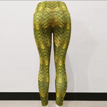 Load image into Gallery viewer, Barisimo Gold Yoga Pants