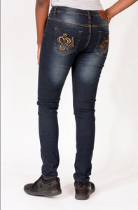Barisimo’s Love for Women Jeans Gold